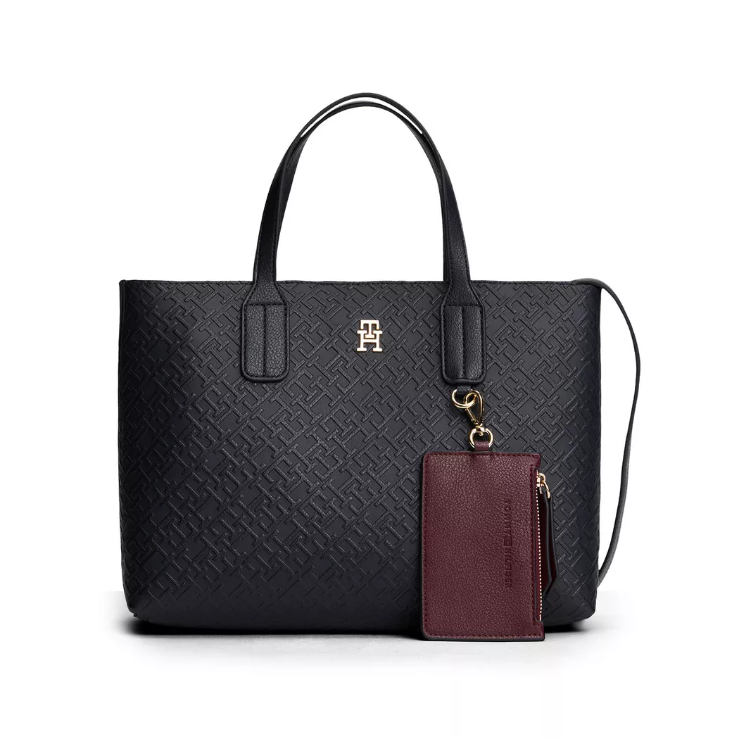 Tommy Hilfiger pour femme. AW0AW18390 Sac Monoplay bleu (OSFA), Casuel, Polyuréthane 3
