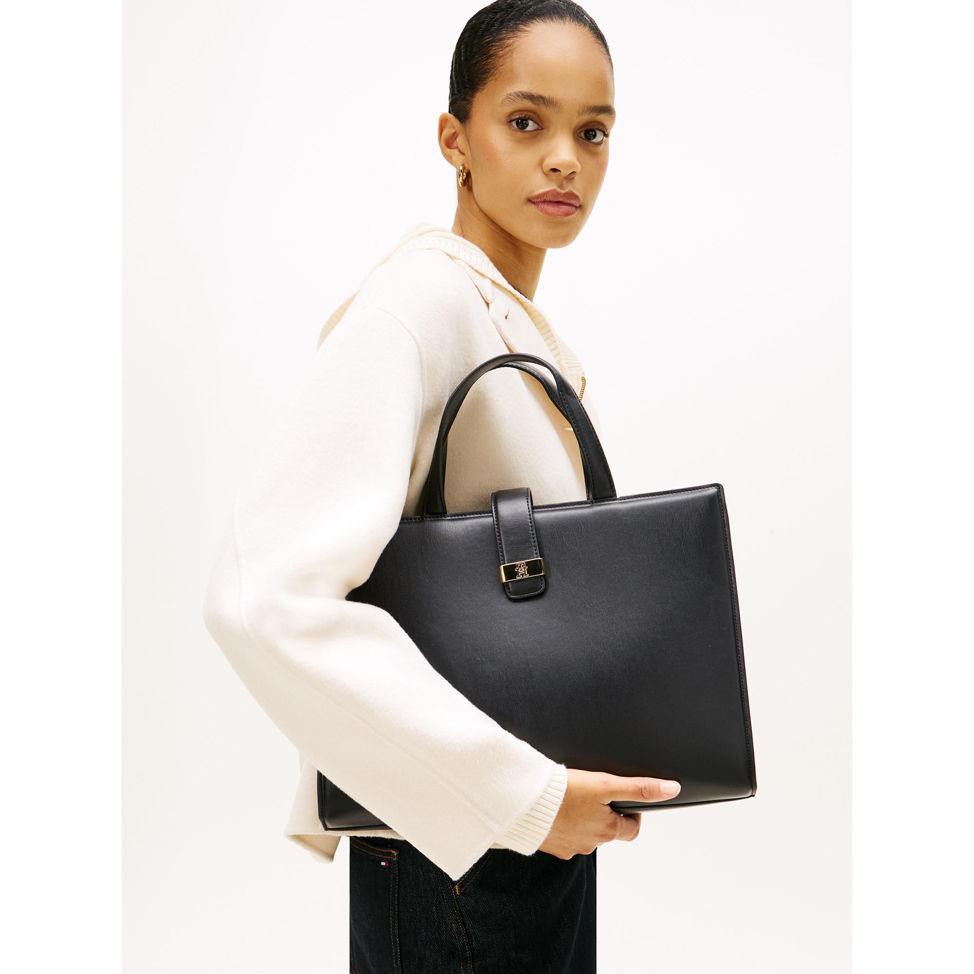 TOMMY HILFIGER TH Heritage Satchel Bag  