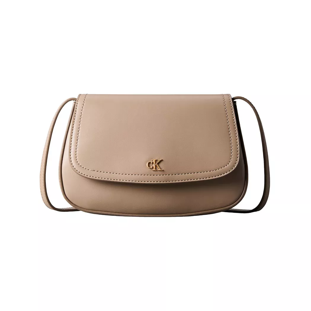 Calvin KLEIN Tasche - Mini Bag CK FLAP beige damen