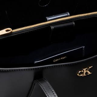 Calvin Klein Hardware Monogram Shopper Tasche  