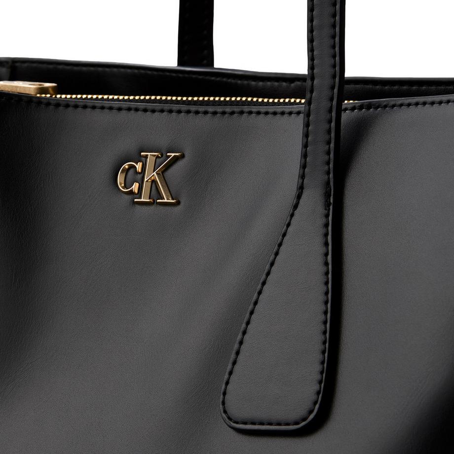 Calvin Klein Hardware Monogram Tote Bag  