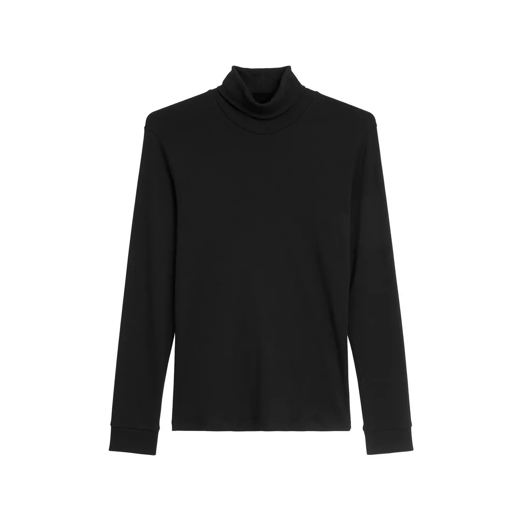 Marc O' Polo - T-Shirt, langarm, für Herren, Schwarz, Größe S