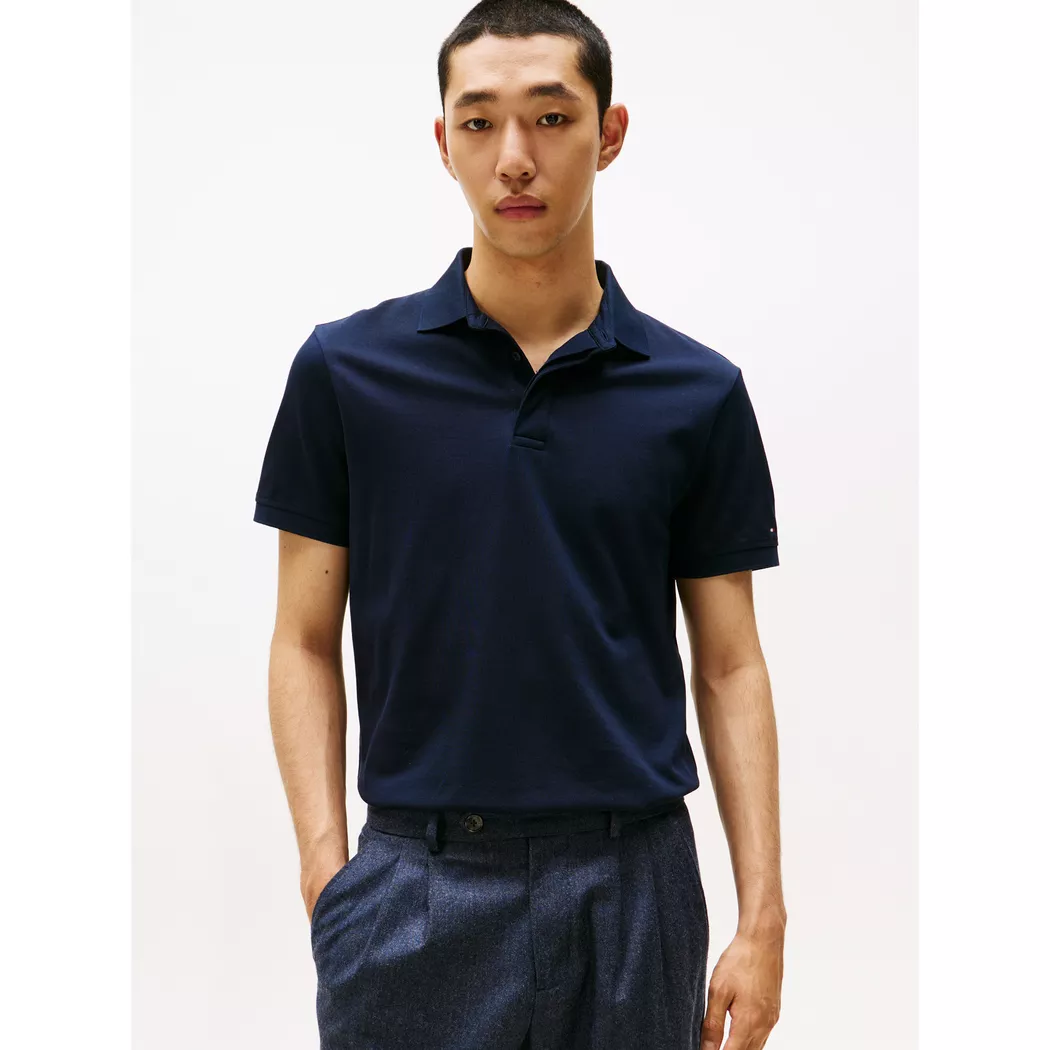 Tommy Hilfiger - Polo Shirt, für Herren, Marine, Größe L