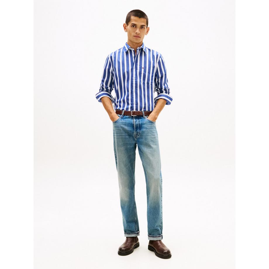 TOMMY HILFIGER Gestreiftes Langarmhemd  