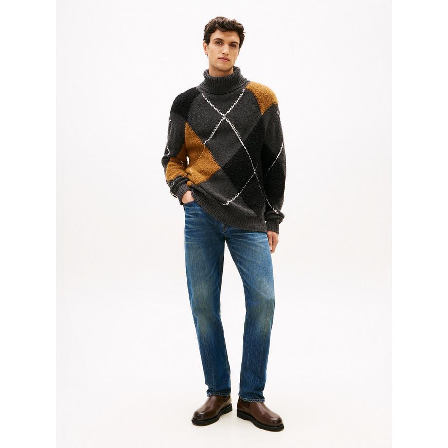 TOMMY HILFIGER Argyle Rollkragenpullover  