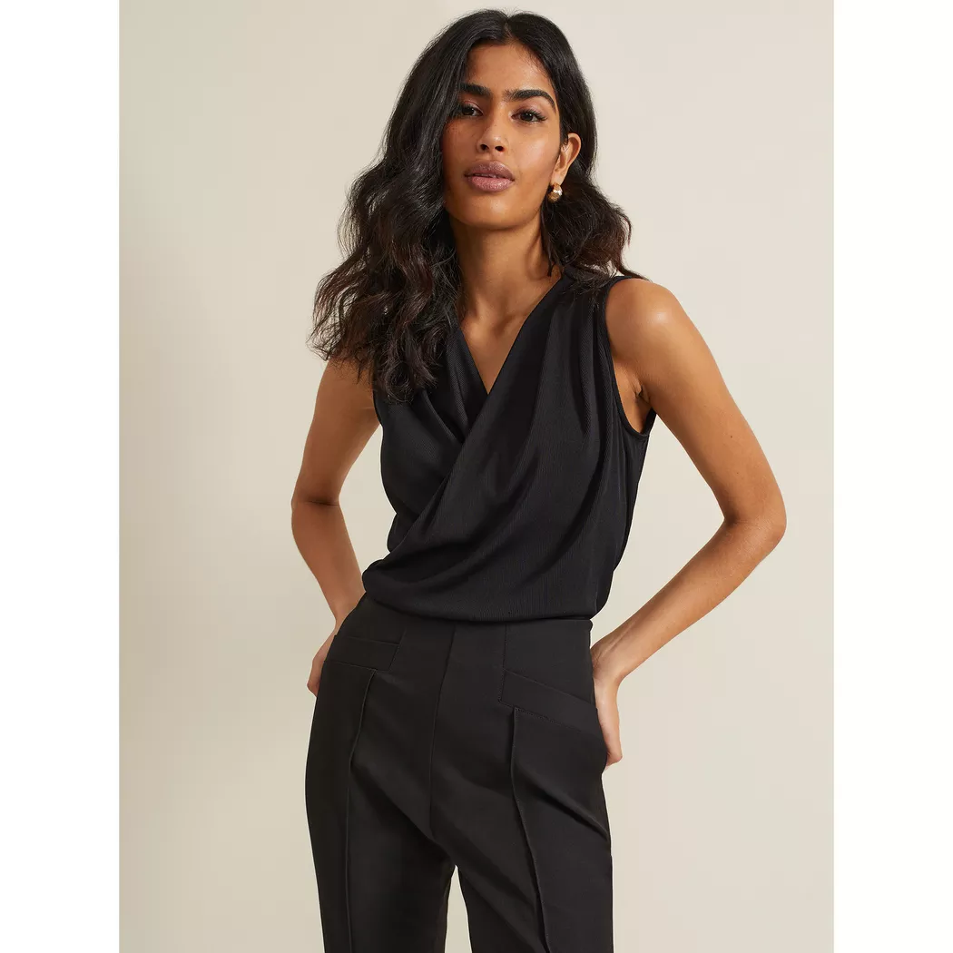 Phase Eight - Top, ärmellos, für Damen, Schwarz, Größe 40