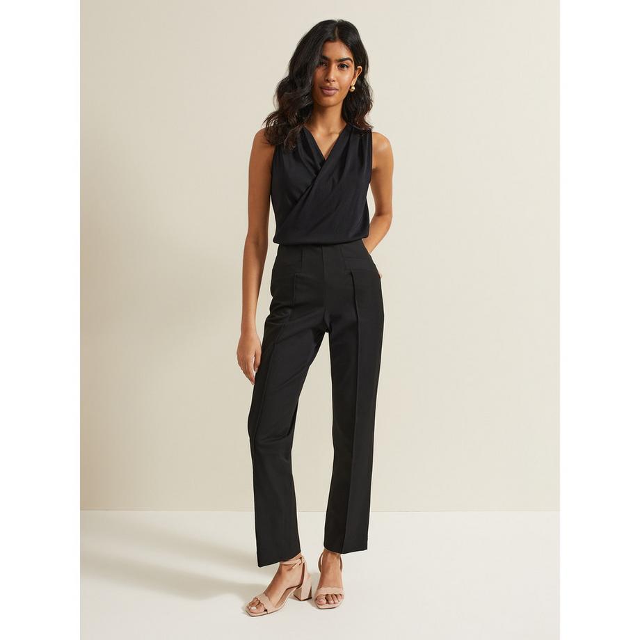 Phase Eight Ärmelloses Wickel-Top  