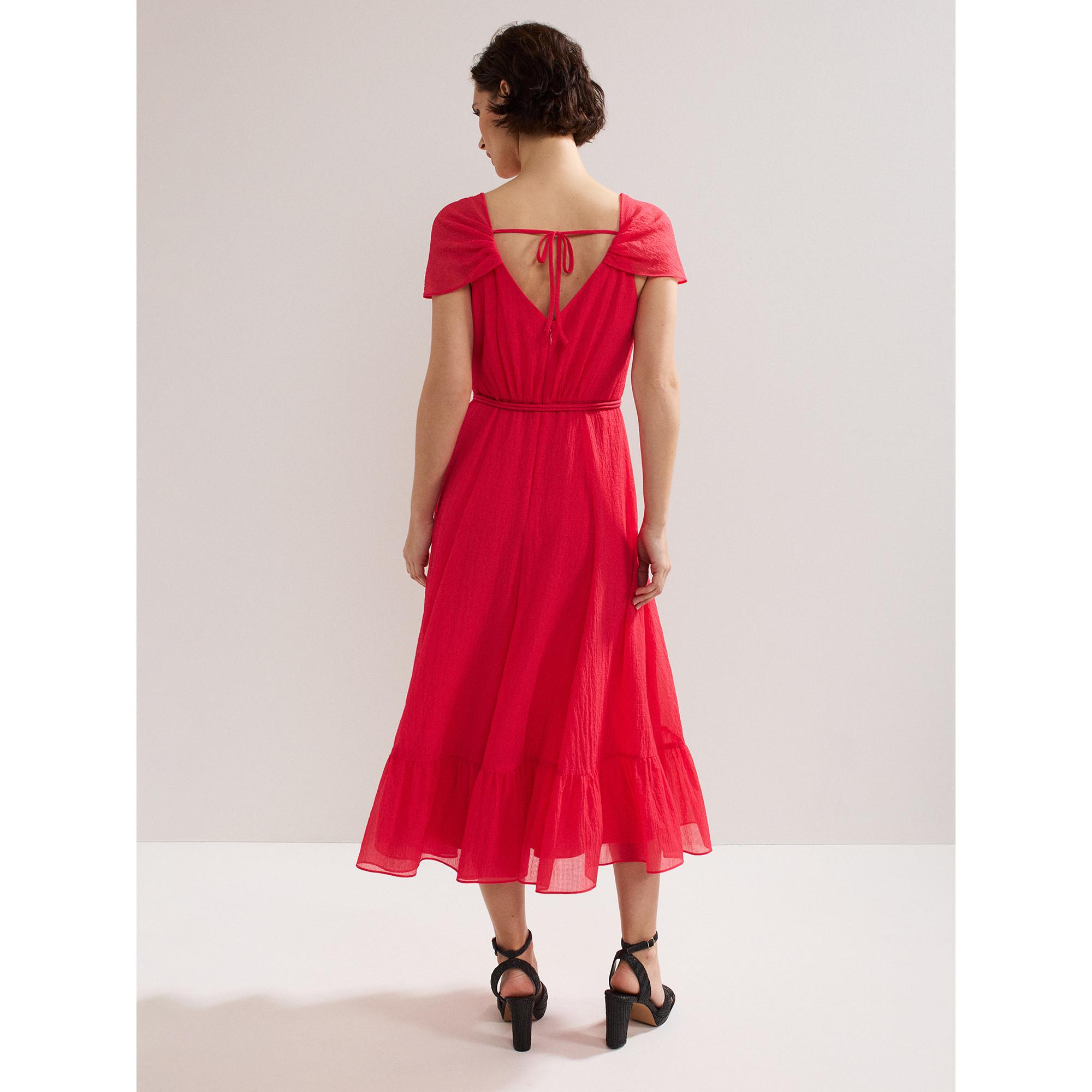 Phase Eight Jen V-Ausschnitt Midikleid  