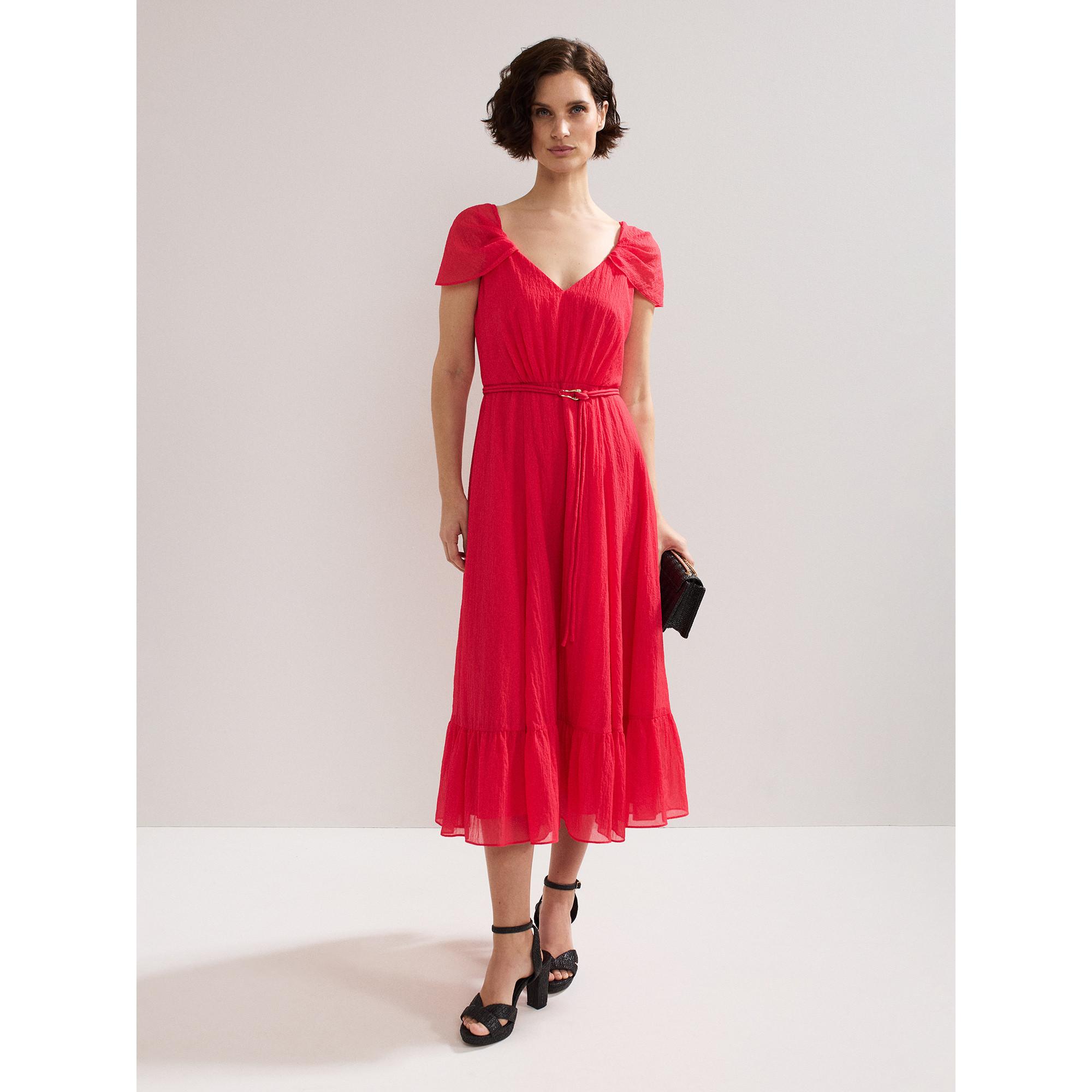 Phase Eight Jen V-Ausschnitt Midikleid  