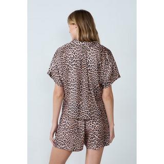 Etam Top pigiama stampa leopardata  