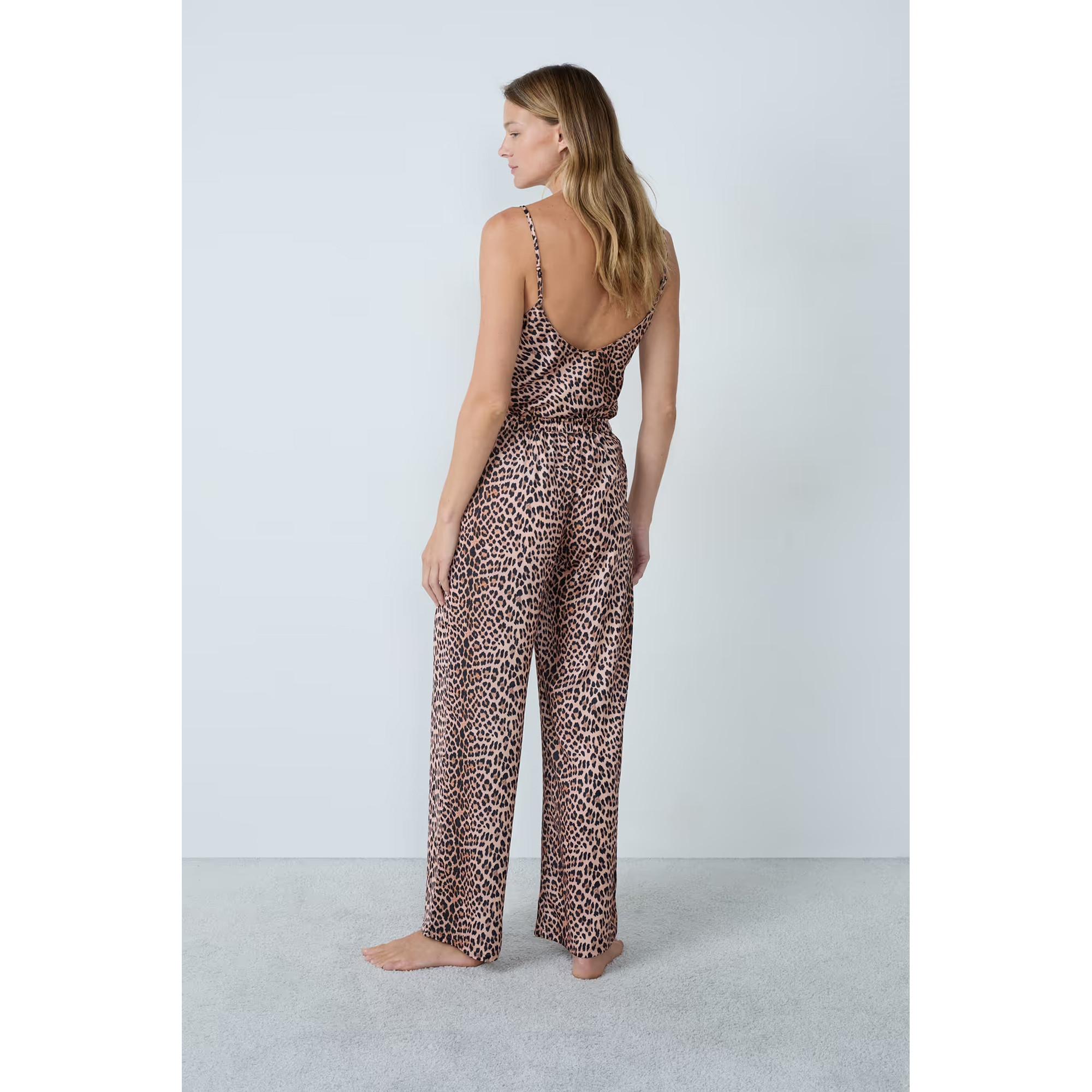 Etam Pantaloni pigiama stampa leopardata  