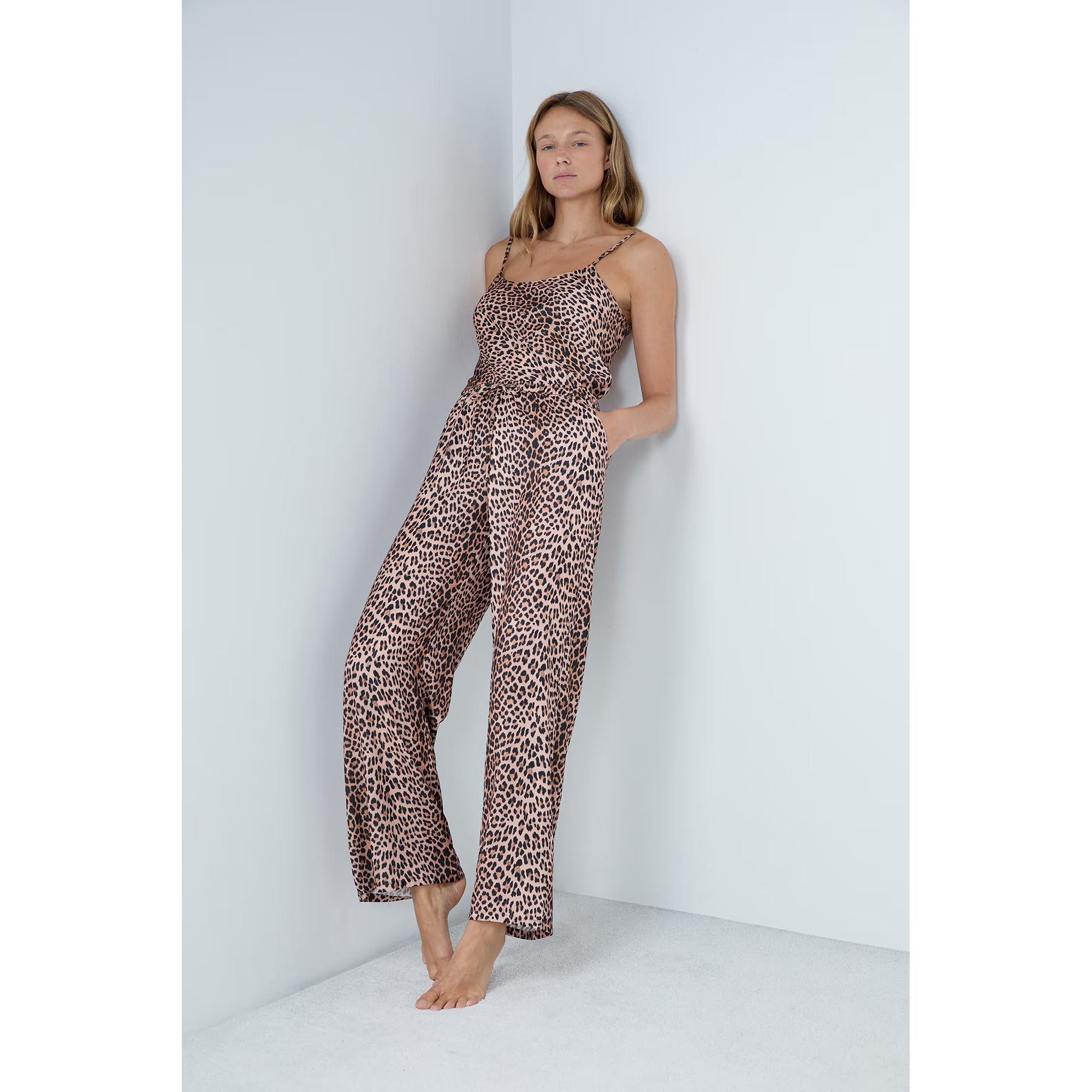 Etam Pantaloni pigiama stampa leopardata  