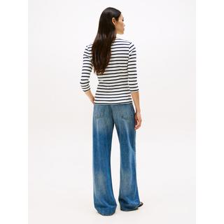 TOMMY HILFIGER New Cody Gestreiftes Boat Neck T-Shirt  