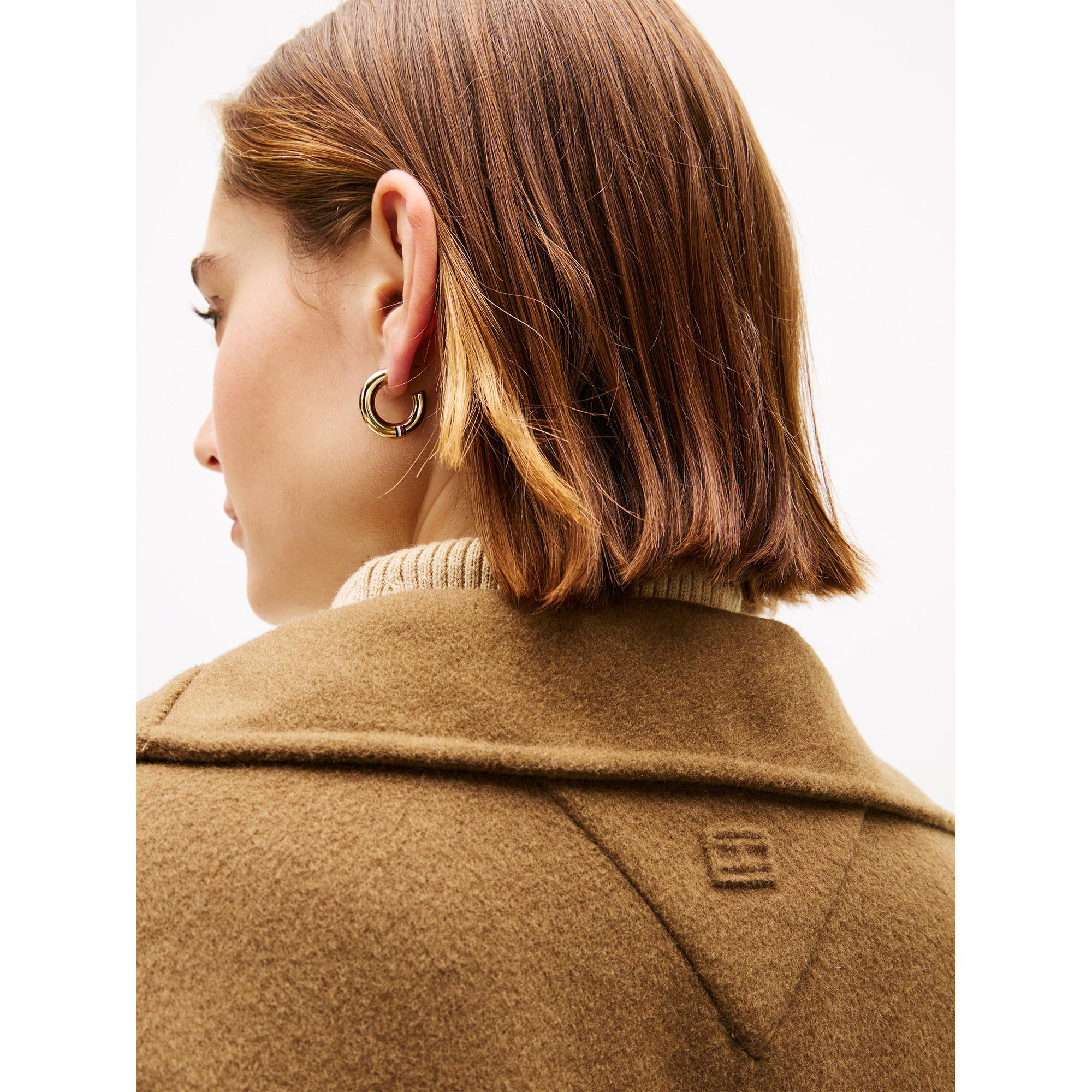 TOMMY HILFIGER Manteau Femme Coupe Relaxed Fit  