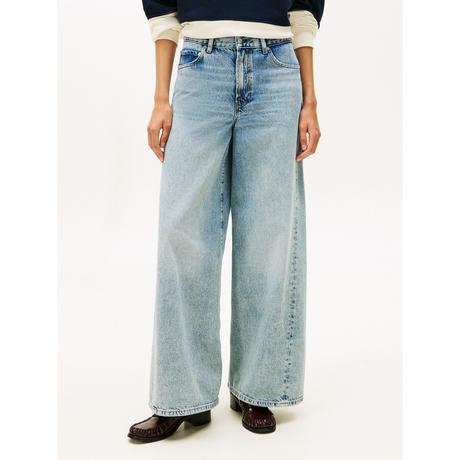 TOMMY HILFIGER Wide Leg High Waist Jeans  