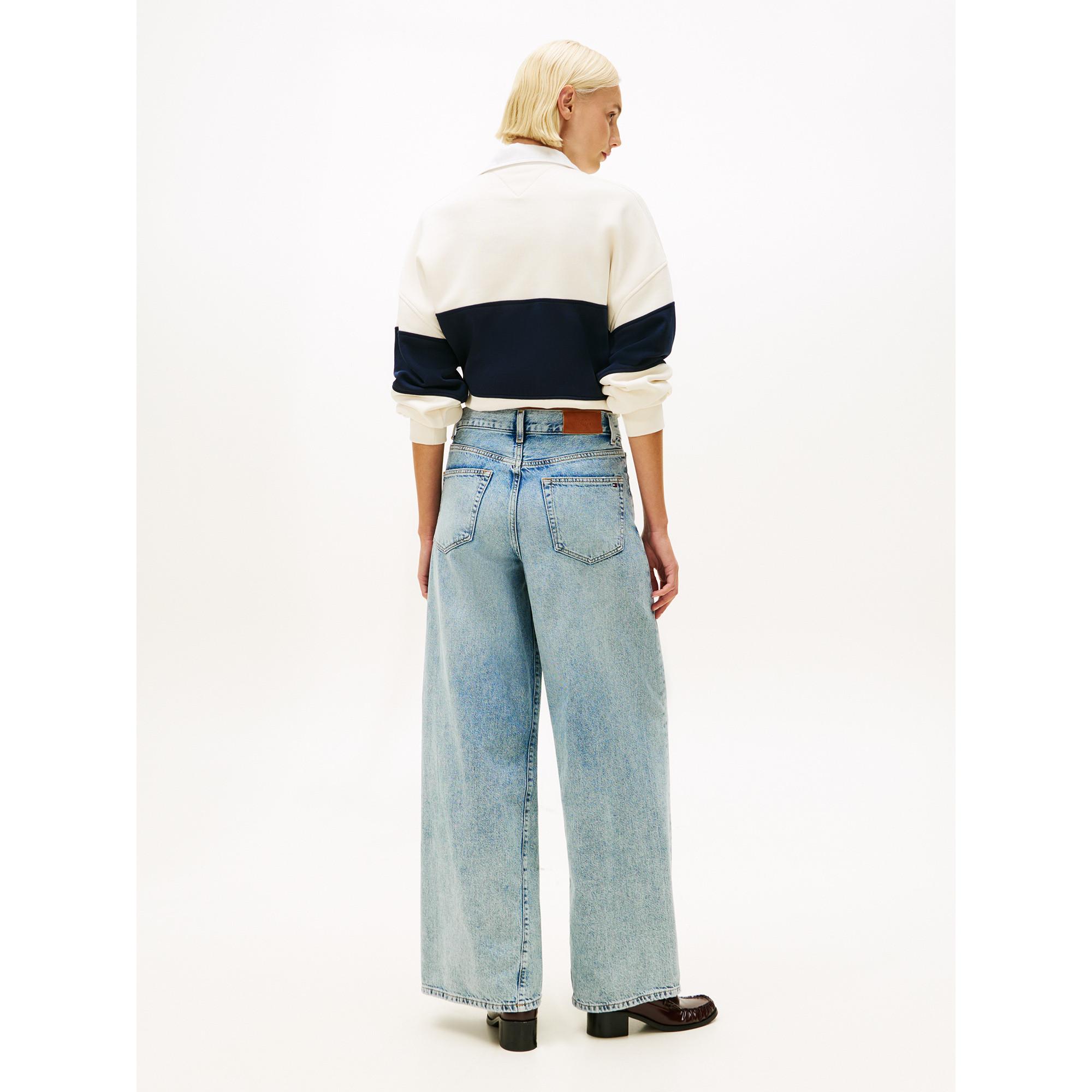 TOMMY HILFIGER Wide Leg High Waist Jeans  