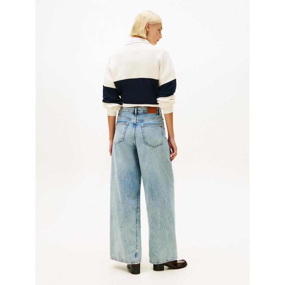 TOMMY HILFIGER Wide Leg High Waist Jeans  