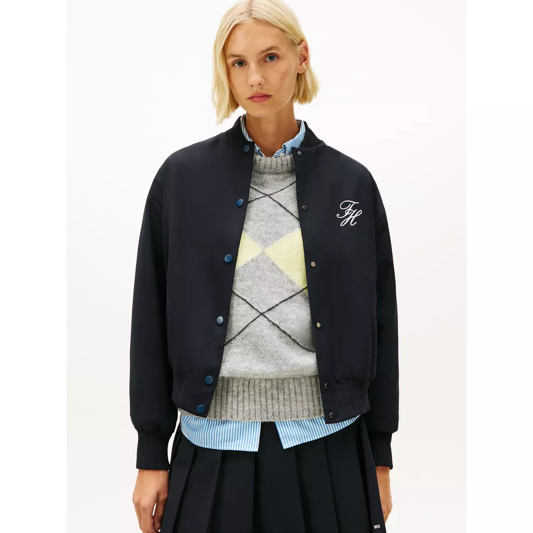 Tommy Hilfiger - Bomberjacke, für Damen, Marine, Größe 34