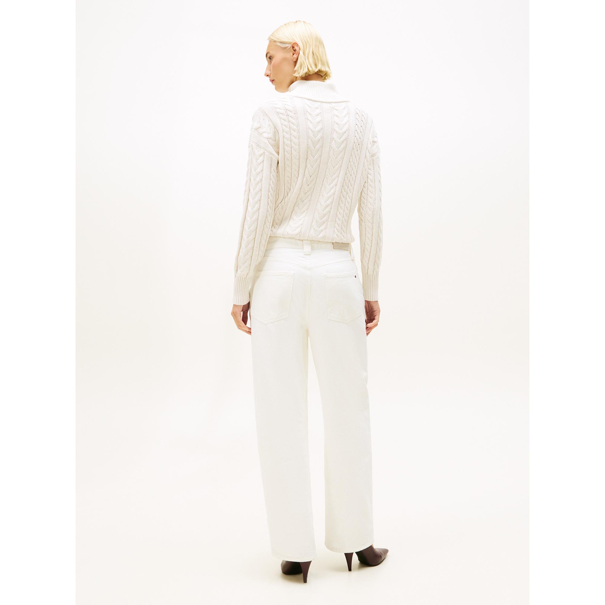 TOMMY HILFIGER High Rise Wide Leg Jeans  