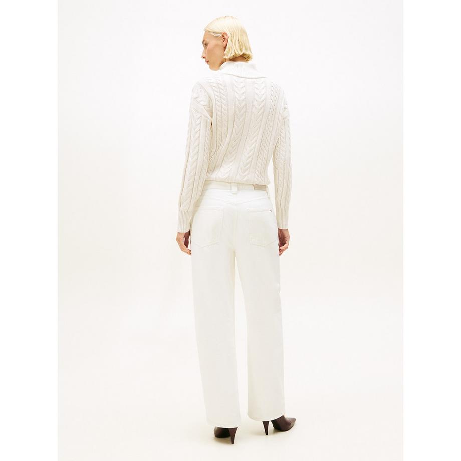 TOMMY HILFIGER Jeans taille haute coupe large  