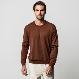 BOSS BLACK LENO-P Slim Fit Pull Col Rond  