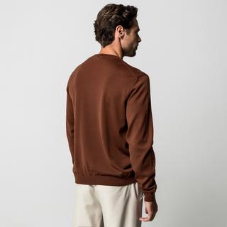 BOSS BLACK LENO-P Slim Fit Pull Col Rond  