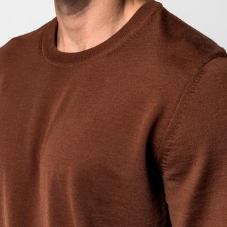 BOSS BLACK LENO-P Slim Fit Pull Col Rond  