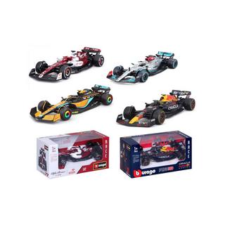 bburago  Modellautos ohne Helm 1/43, Zufallsauswahl 