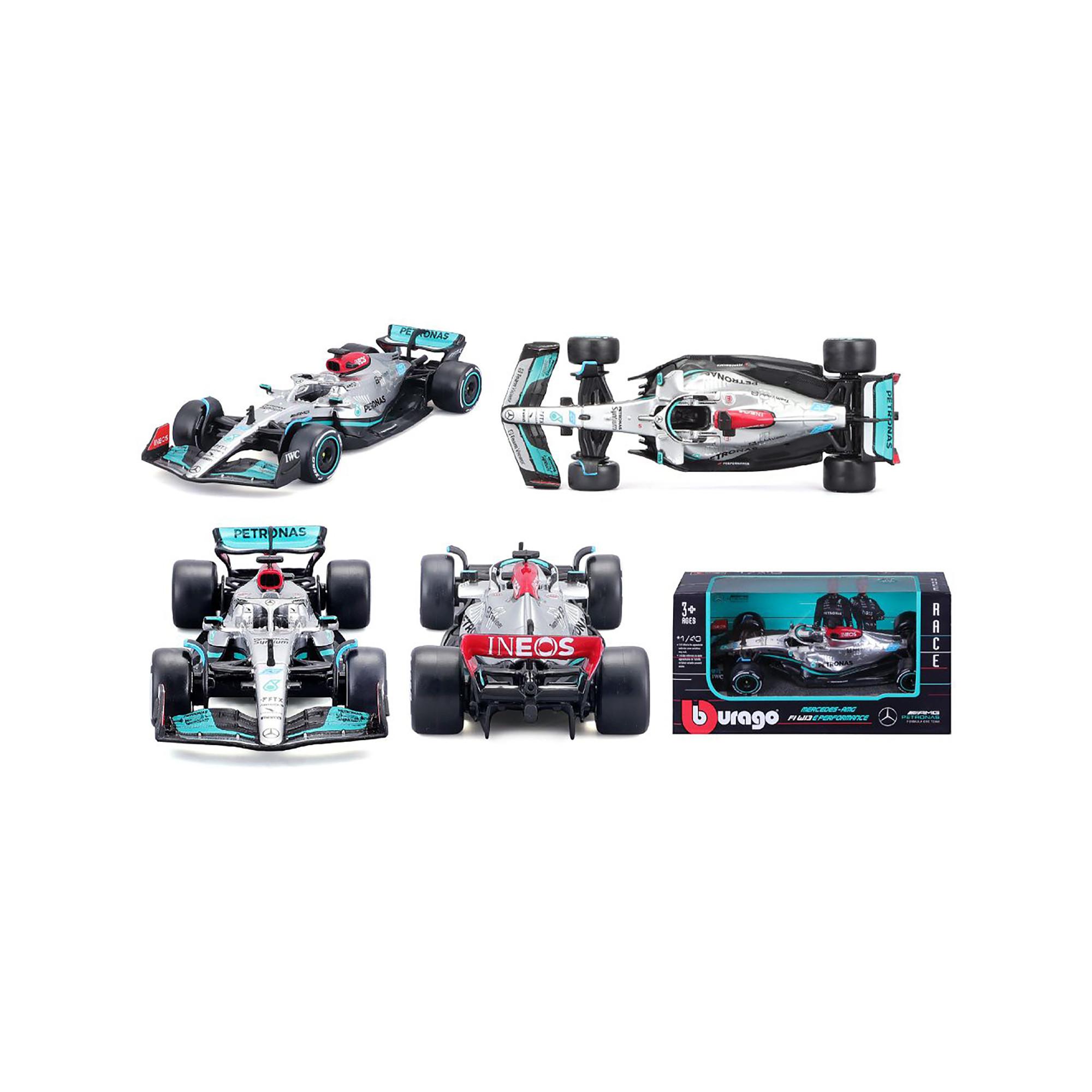 bburago  Modellautos ohne Helm 1/43, Zufallsauswahl 