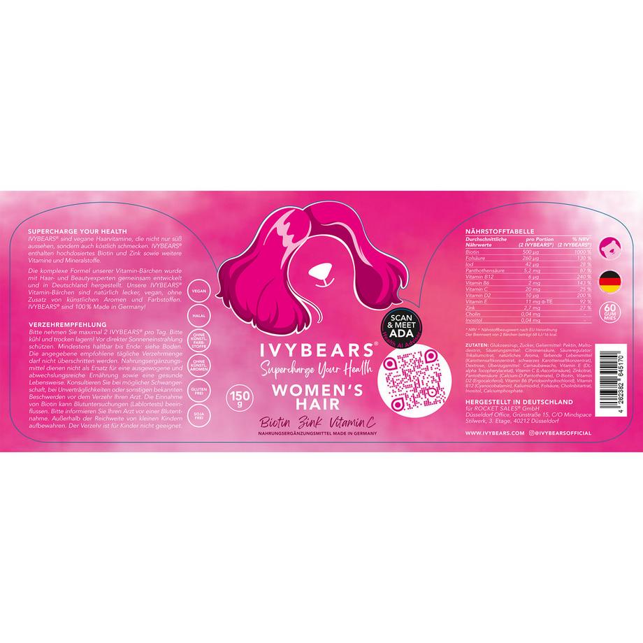 IVYBEARS  Women's Hair Trio Pack 