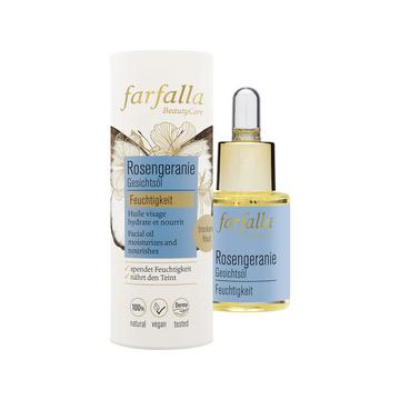 Olio per il viso al geranio rosa, idratante