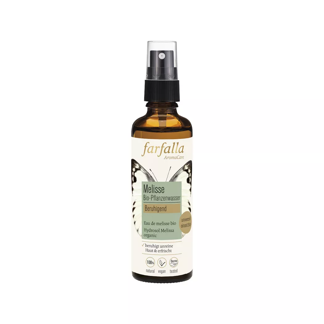 Farfalla Bio-Pflanzenwasser Melisse Spr 75 ml Gesichtswasser
