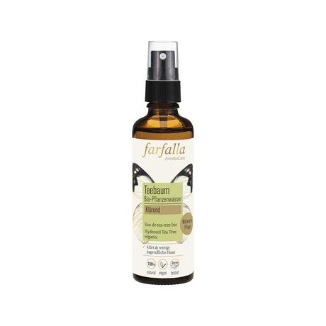 farfalla  Tea tree, acqua vegetale biologica, chiarificante 