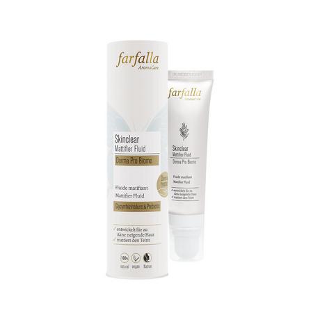farfalla  Skinclear Mattifier Fluid, Derma Pro Biome 