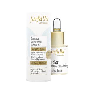 farfalla  Skinclear Sérum nuit contrôle sébum, Derma Pro Biome 