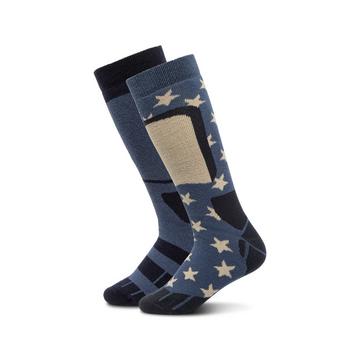 Duopack, wadenlange Socken