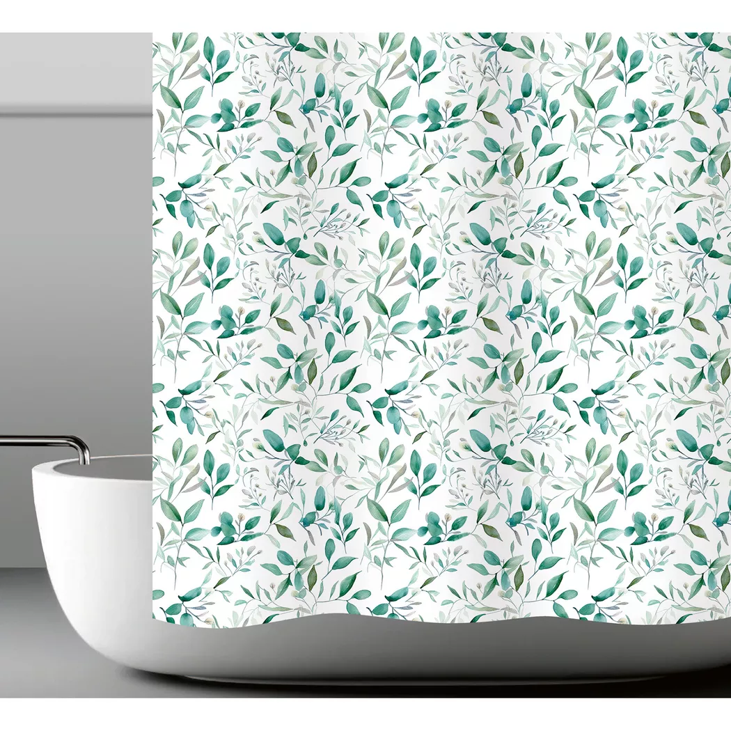 My Bath Shower Curtain Green 180x180cm