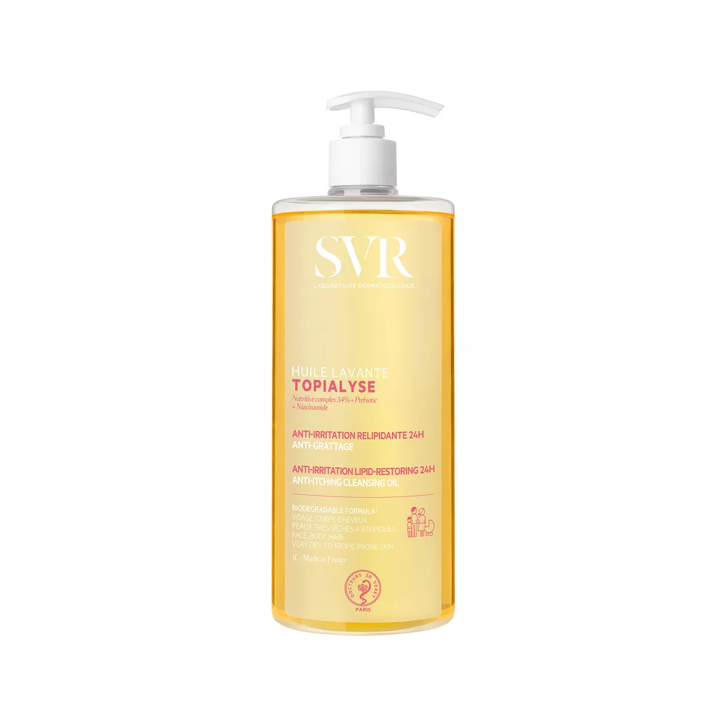 SVR Topialyse Huile Lavante 1 L - Flacon-Pompe 1 L