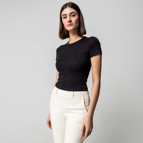 Gina Tricot T-shirt Manches Courtes Slim Fit  