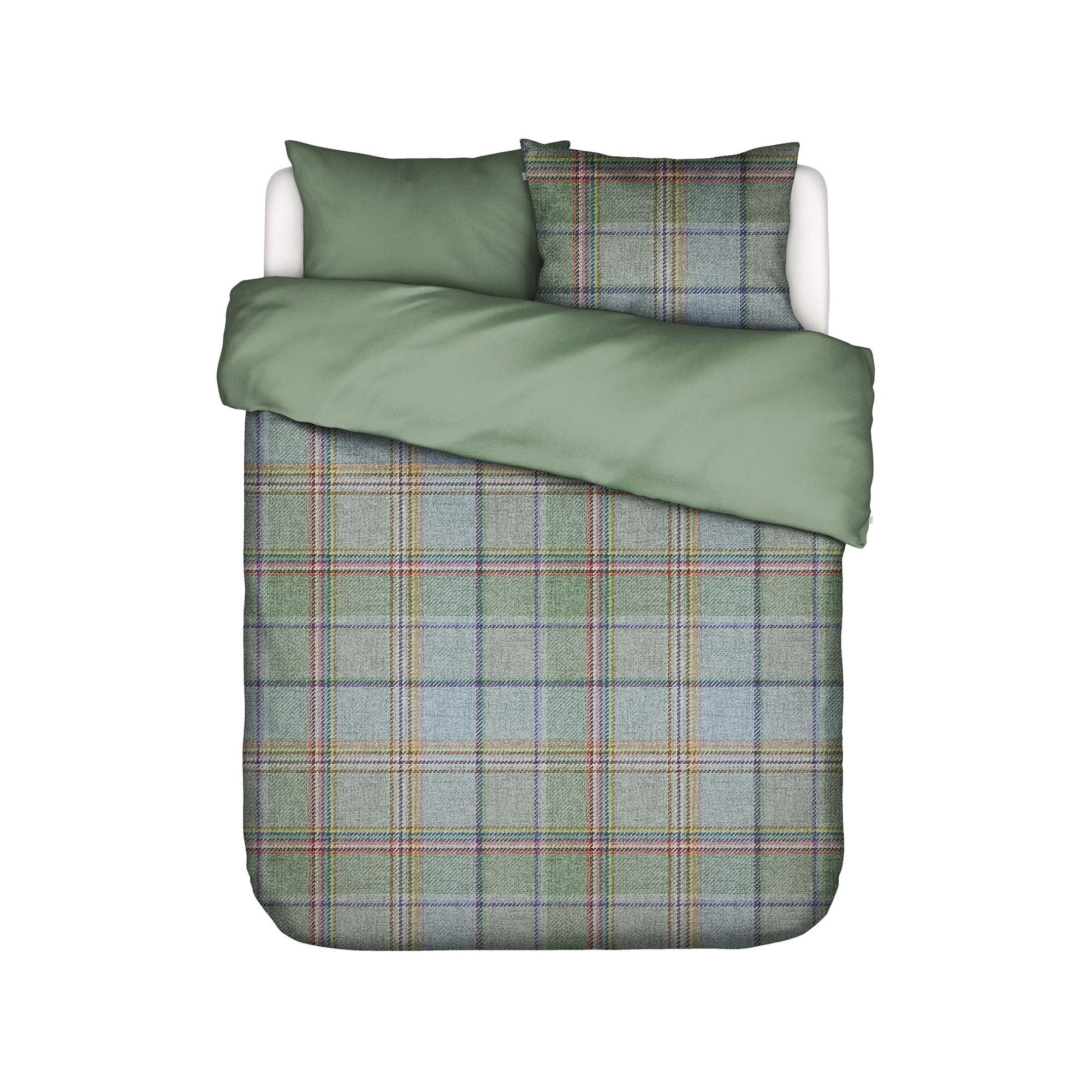 ESSENZA Meau Motif Carreaux Taie d'oreiller  