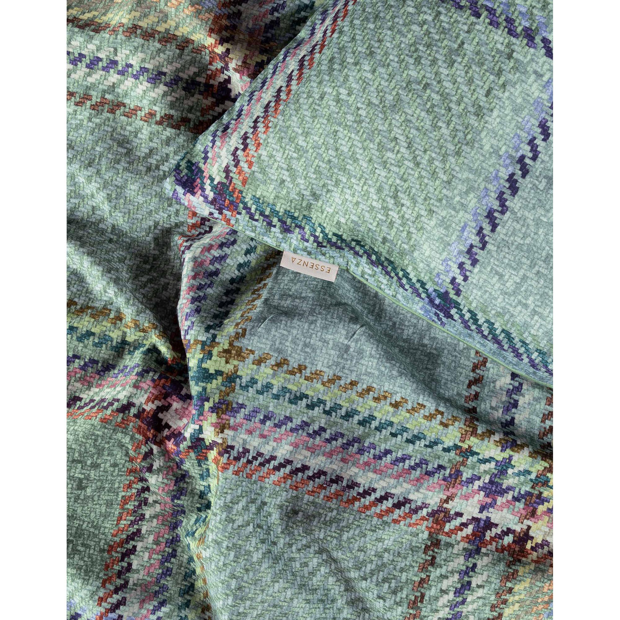 ESSENZA Meau Motif Carreaux Taie d'oreiller  