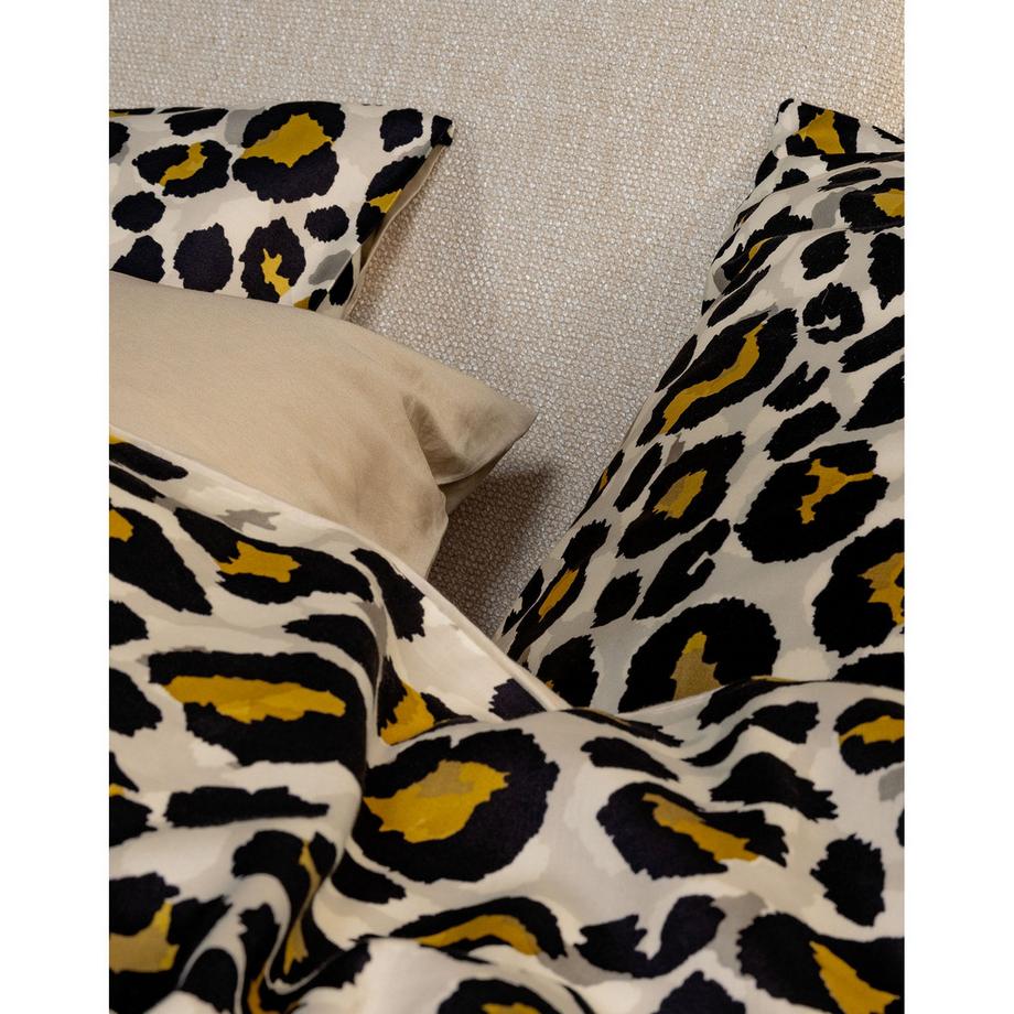 ESSENZA Fedelia Copripiumino stampa leopardata  