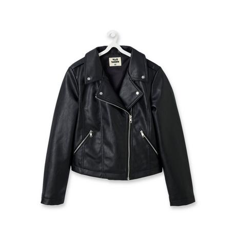 TAO Tweens Giacca Biker con Collo a Revers  