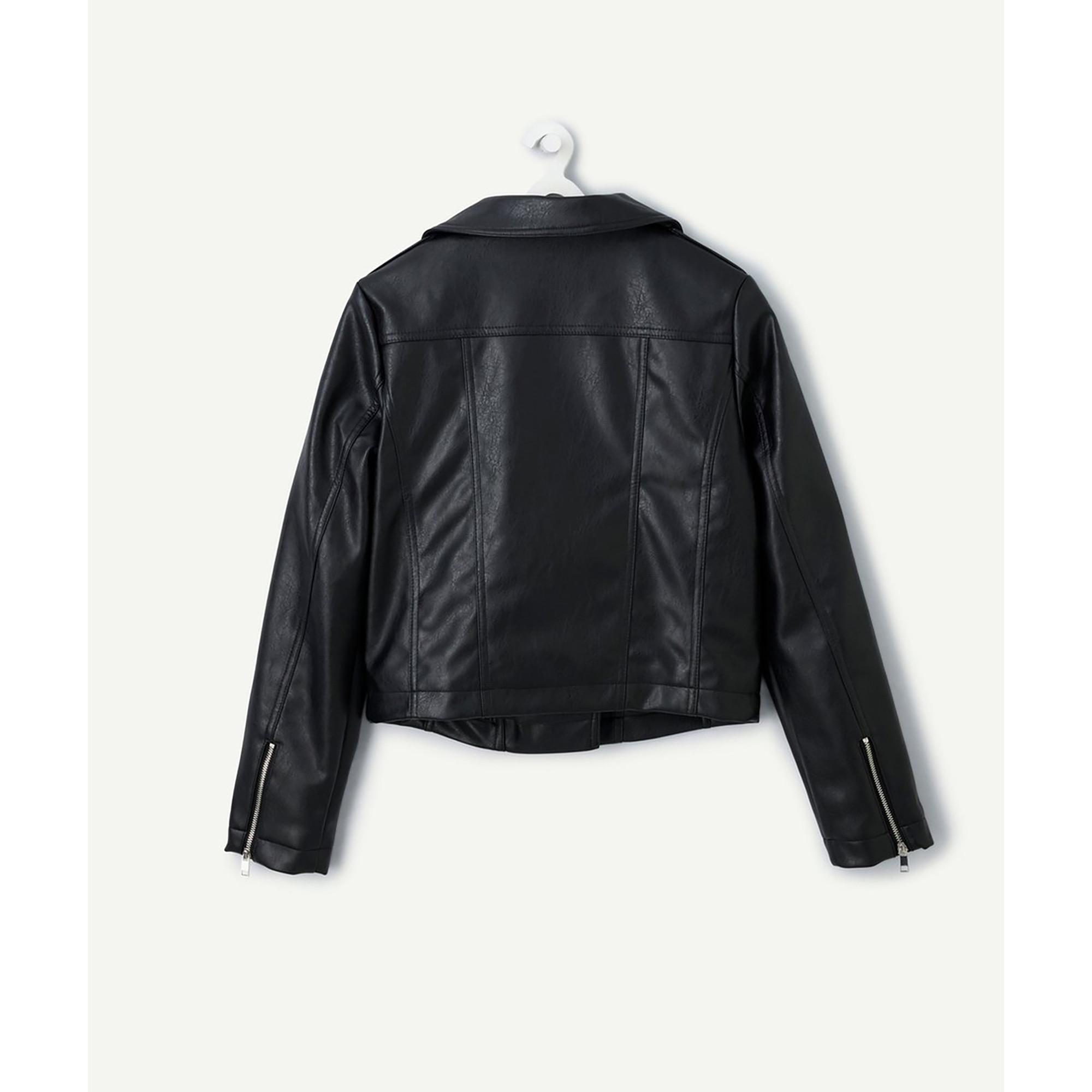 TAO Tweens Giacca Biker con Collo a Revers  