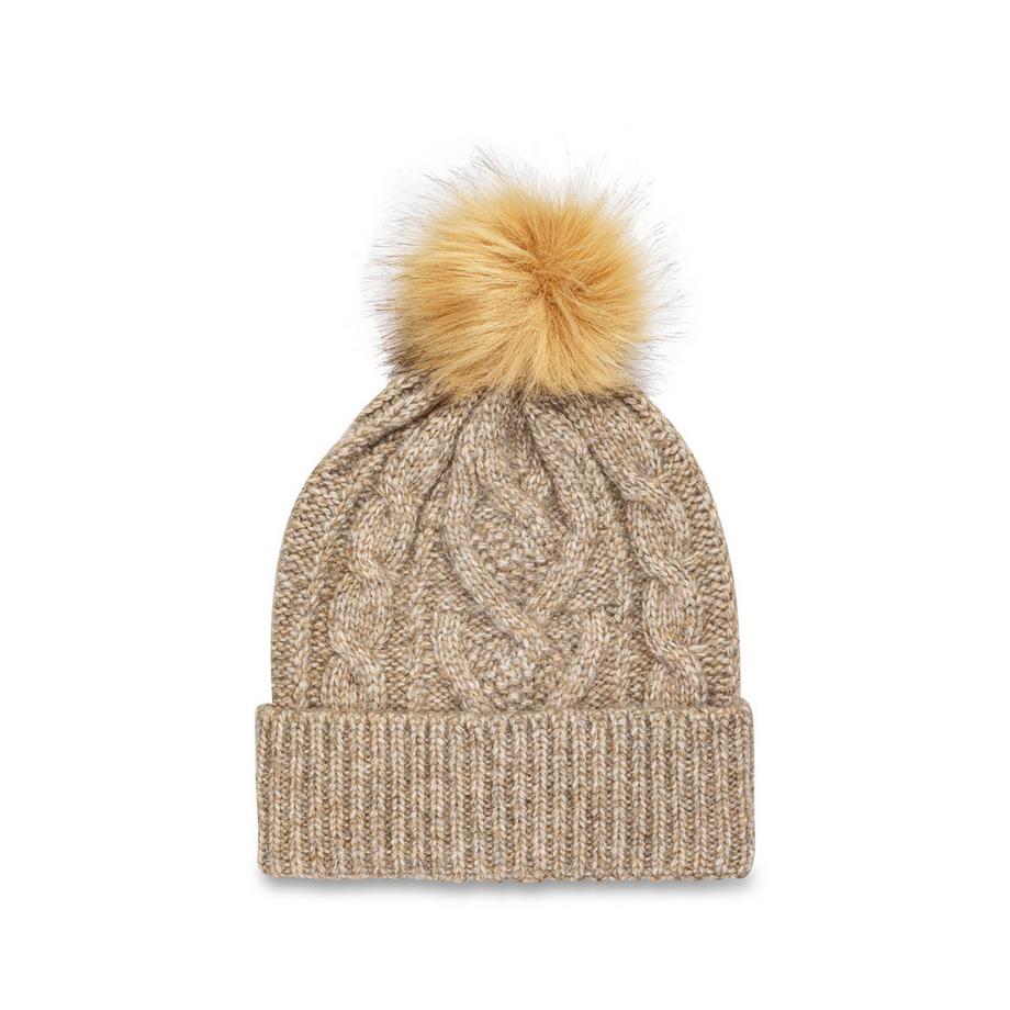 Manor Woman Strick Schal Beanie Handschuhe Geschenk Set  