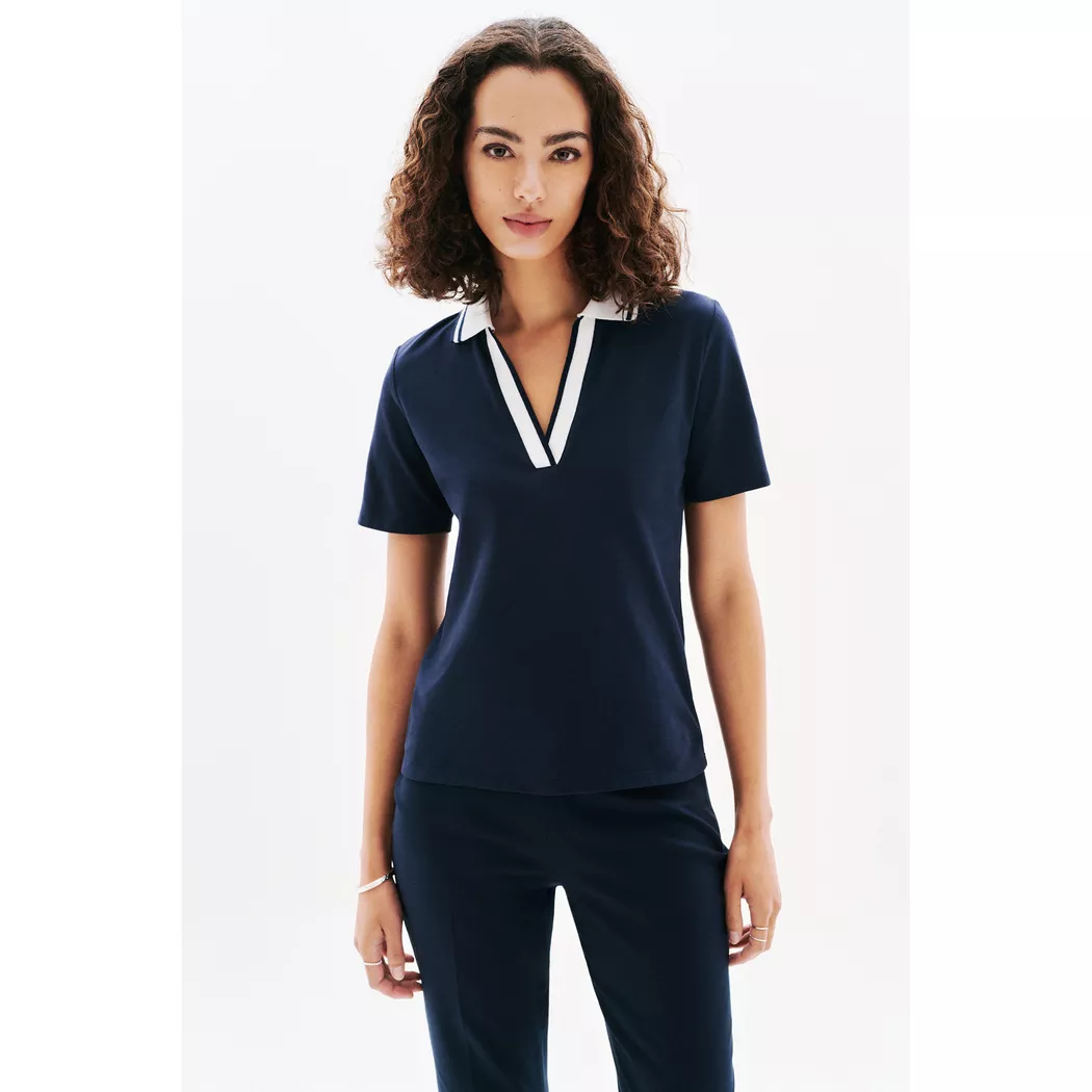 Caroll - Shirt, für Damen, Marine, Größe S