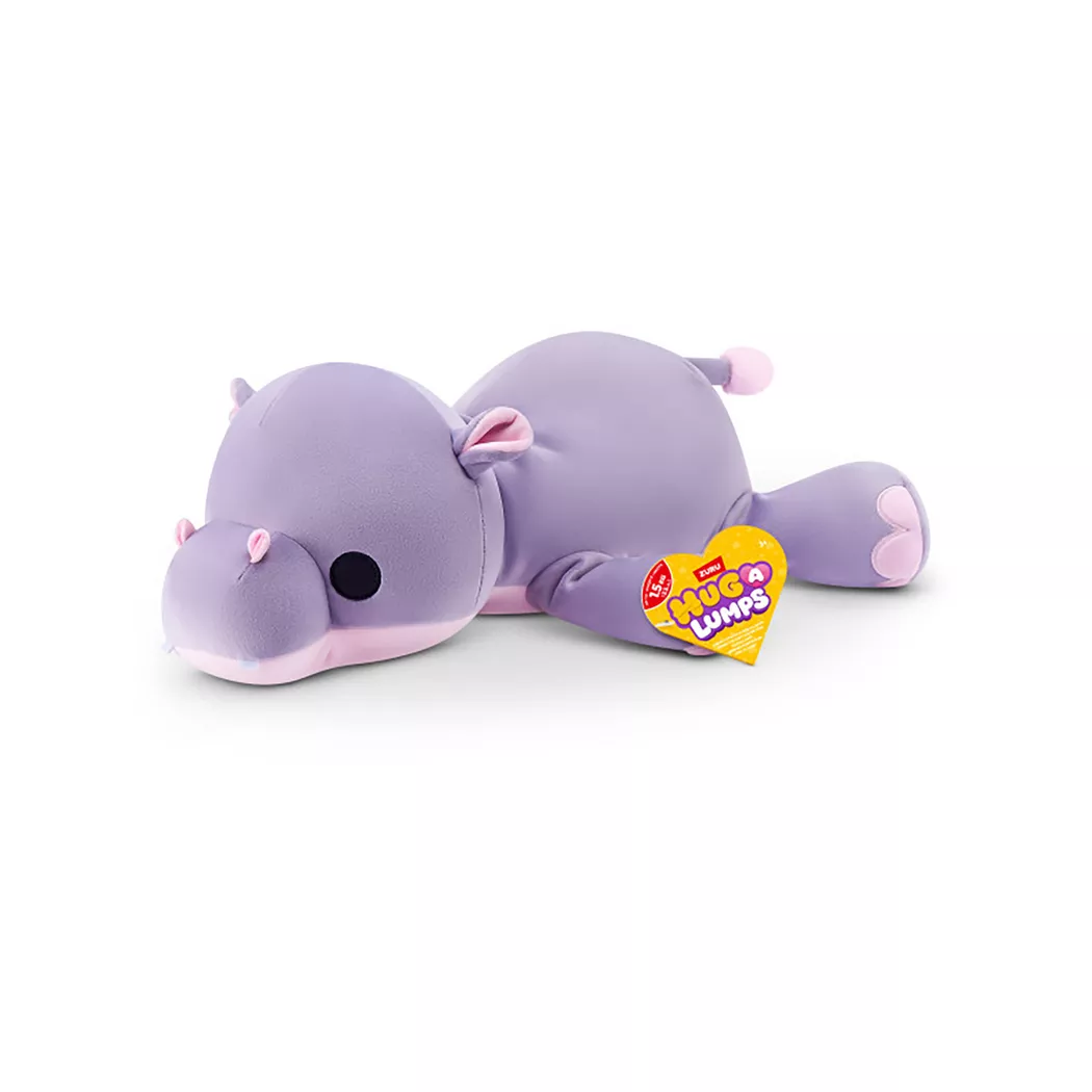Zuru - Hug A Lump Nilpferd, 60 cm, Multicolor