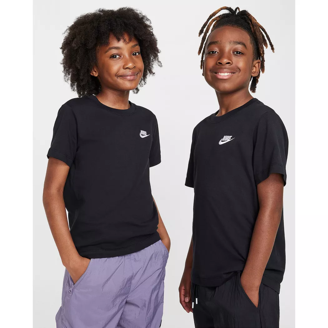 Nike T-shirt à Manches Courtes Filles Noir 5-6 Ans 2