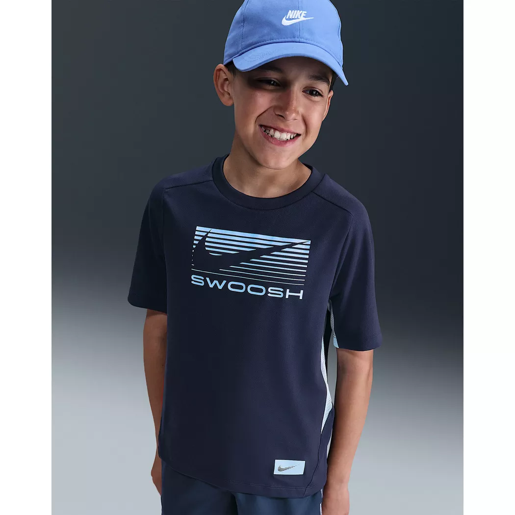 Nike - T-Shirt, L, Dunkelblau