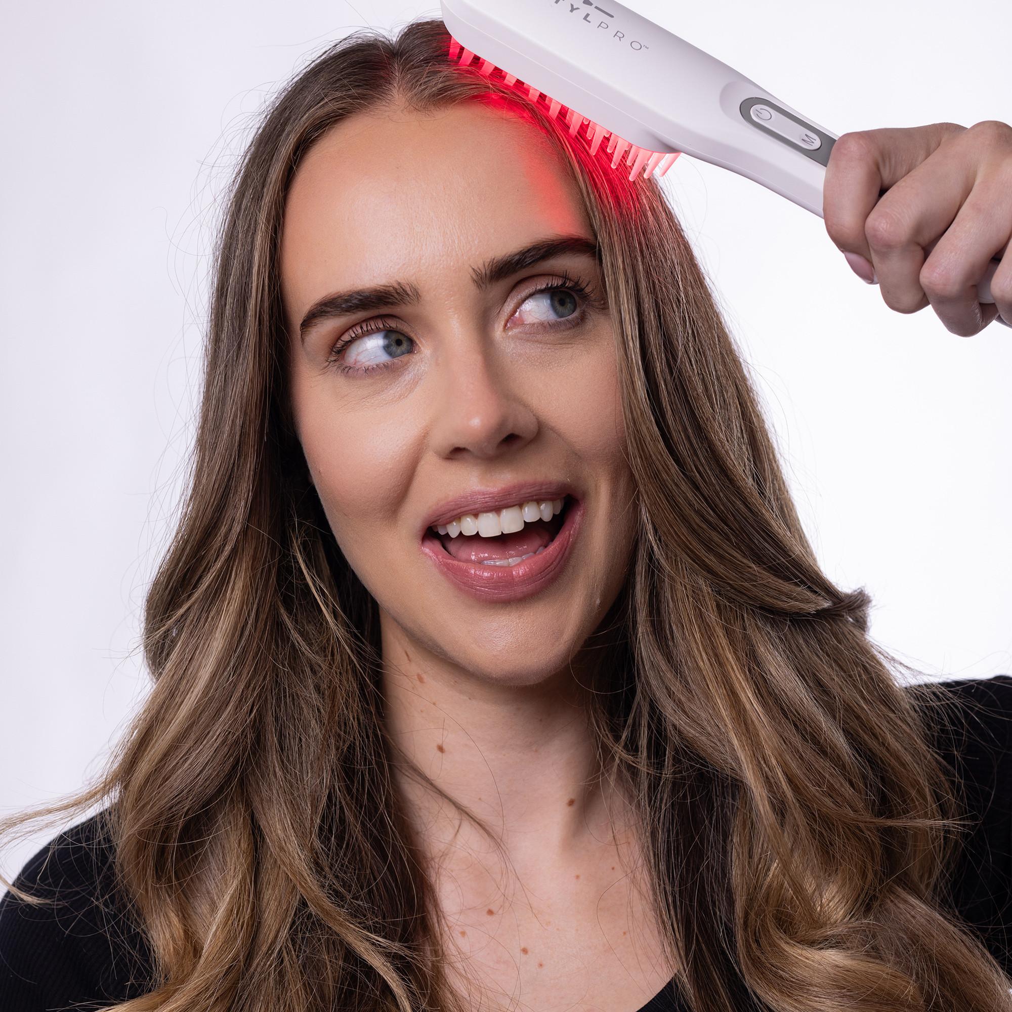 STYLPRO  Rotlicht-Haarbürste 